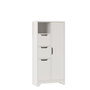 Hanah Home Armario Multiusos LIB1-W Blanco